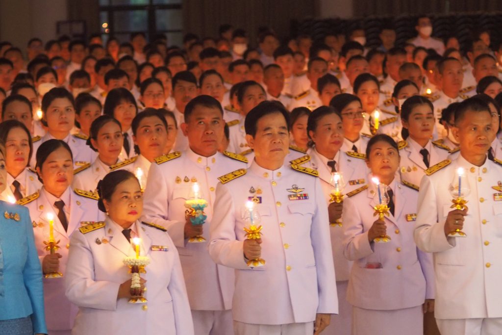 พิธีถวายเครื่องราชสักการะและพิธีจุดเทียนถวายพระพรชัยมงคล เนื่องในโอกาสมหามงคลเฉลิมพระชนมพรรษา สมเด็จพระนางเจ้าสิริกิติ์ พระบรมราชินีนาถ พระบรมราชชนนีพันปีหลวง