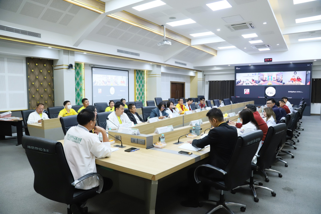 ประชุมเตรียมความพร้อมจัดแข่งขันกีฬา มรภ.ภาคเหนือ “กล้วยตากเกมส์ “