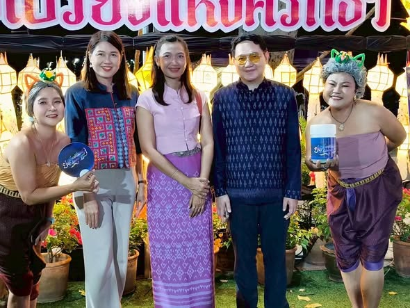 สำนักศิลปะและวัฒนธรรม ร่วมงานแถลงข่าวการจัดงานลอยกระทงสอง จังหวัดพิษณุโลก ประจำปี 2568 “ตำนานแห่งสายน้ำ ราชธานีศรีสองแคว : จองเปรียงแห่งศรัทธา” ณ สวนกลางเมืองพิษณุโลก