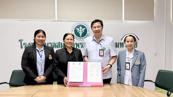 คณะพยาบาลศาสตร์ จับมือ รพ.สมเด็จพระเจ้าตากสินมหาราช ลงนาม MOU ยกระดับการผลิตพยาบาลวิชาชีพ